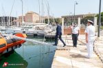 Cagliari, 19 Giugno 2020 - Il Presidente del Consiglio regionale Michele PAIS visita la Direzione Marittima di Cagliari.