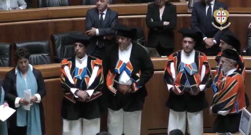Cagliari, 30 aprile 2019 - Celebrazioni "Sa die de sa Sardinia" in Consiglio regionale.