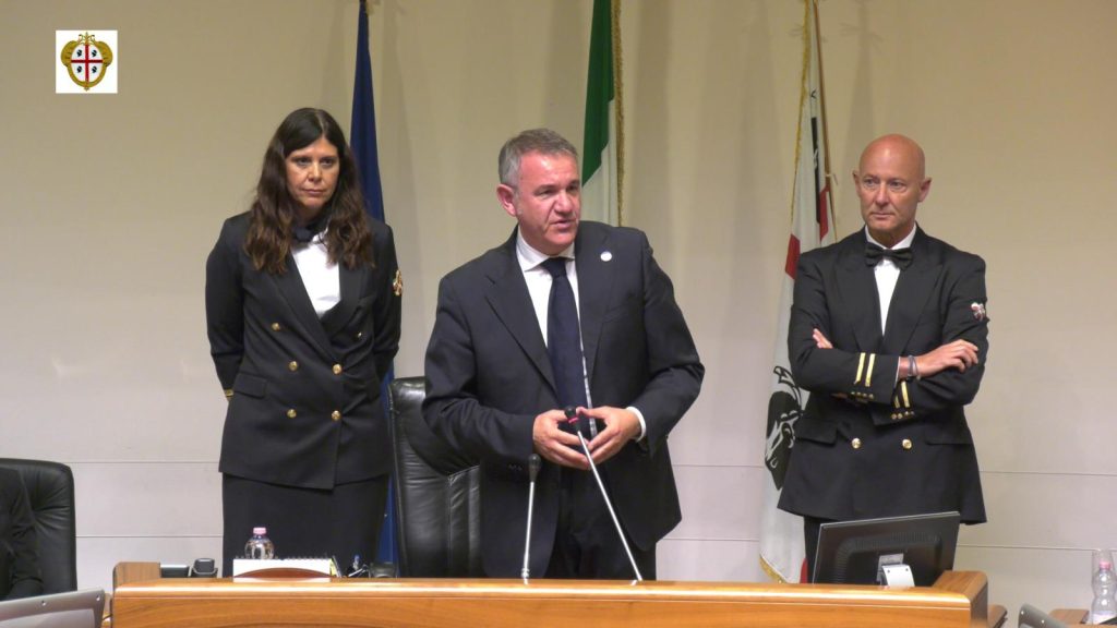 Discorso di insediamento del Presidente del Consiglio regionale