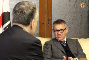 Incontro presidente Comandini - Rappresentante Governo Sebastiano Cento