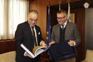 Incontro presidente Comandini - Rappresentante Governo Sebastiano Cento