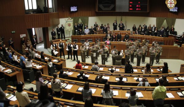 Sa die 2024. Esibizione Brigata Sassari con coro "Cantos de Jara"