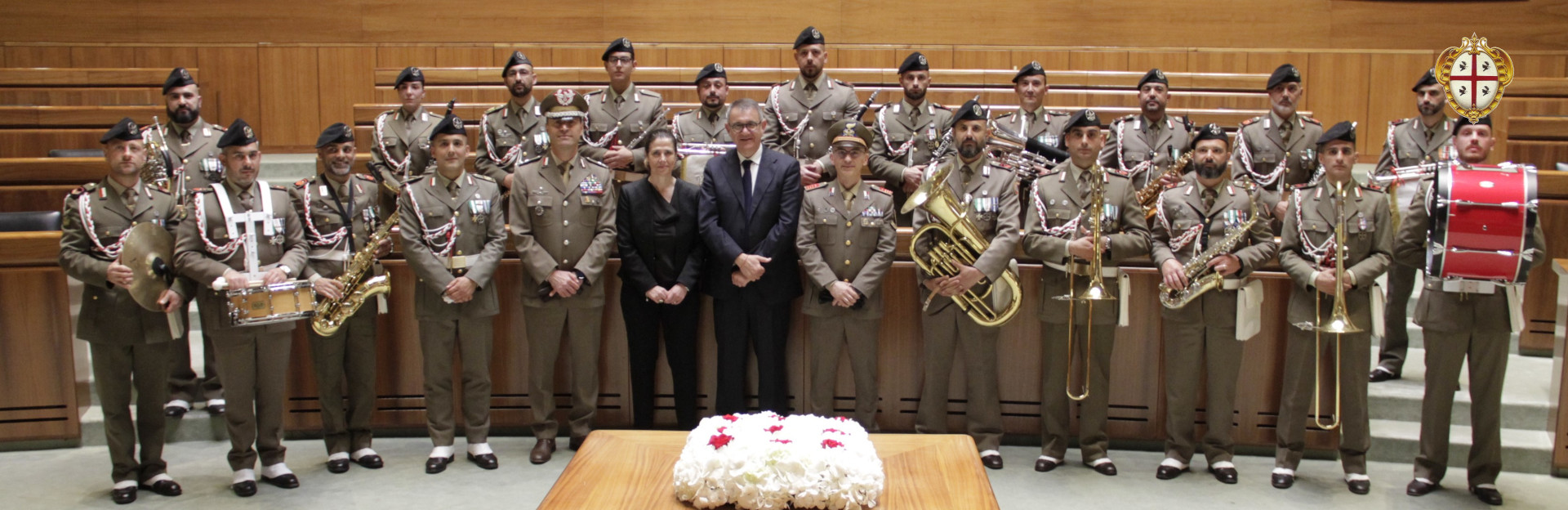 Sa die 2024. Foto di gruppo presidente Comandini Brigata Sassari