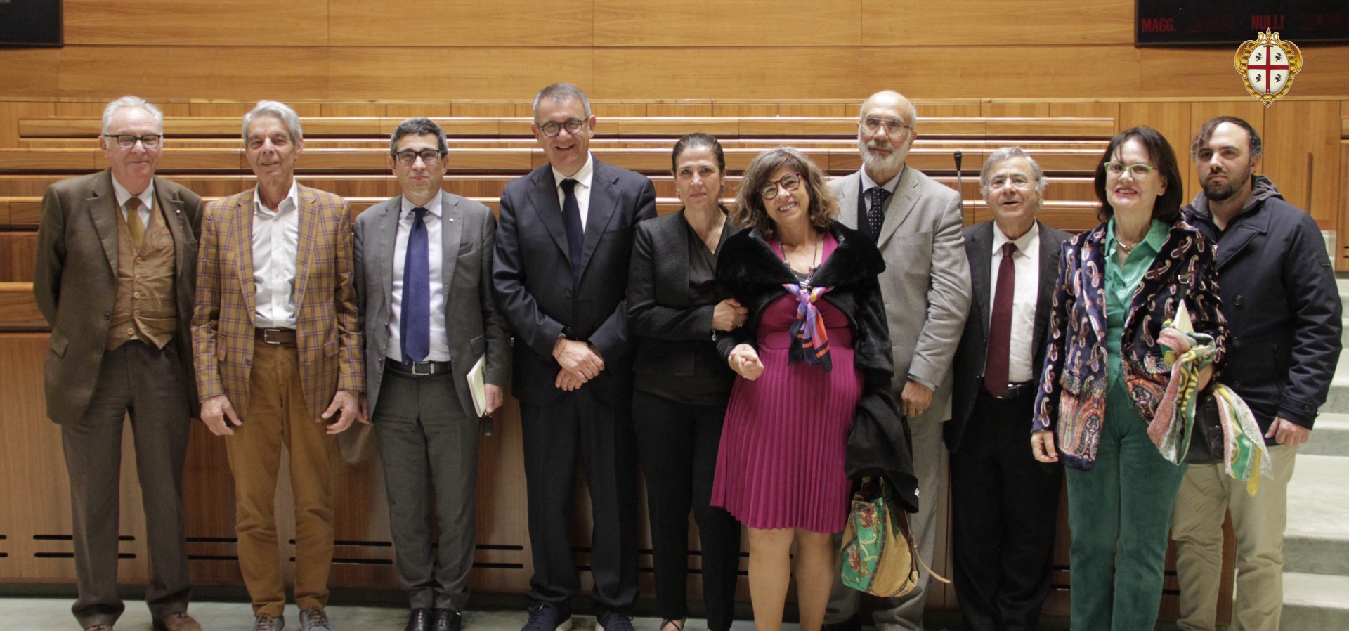 Sa die 2024. Foto di gruppo presidente Comandini Comitato "Sa die"