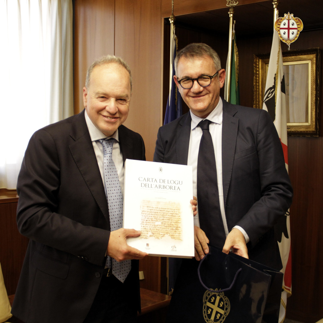 Incontro presidente Comandini - Prefetto Oristano Salvatore Angieri