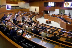 Nella foto un momento della seduta del Consiglio regionale