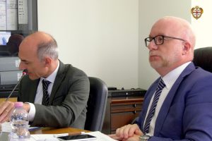 Nella foto un momento della seduta della commissione