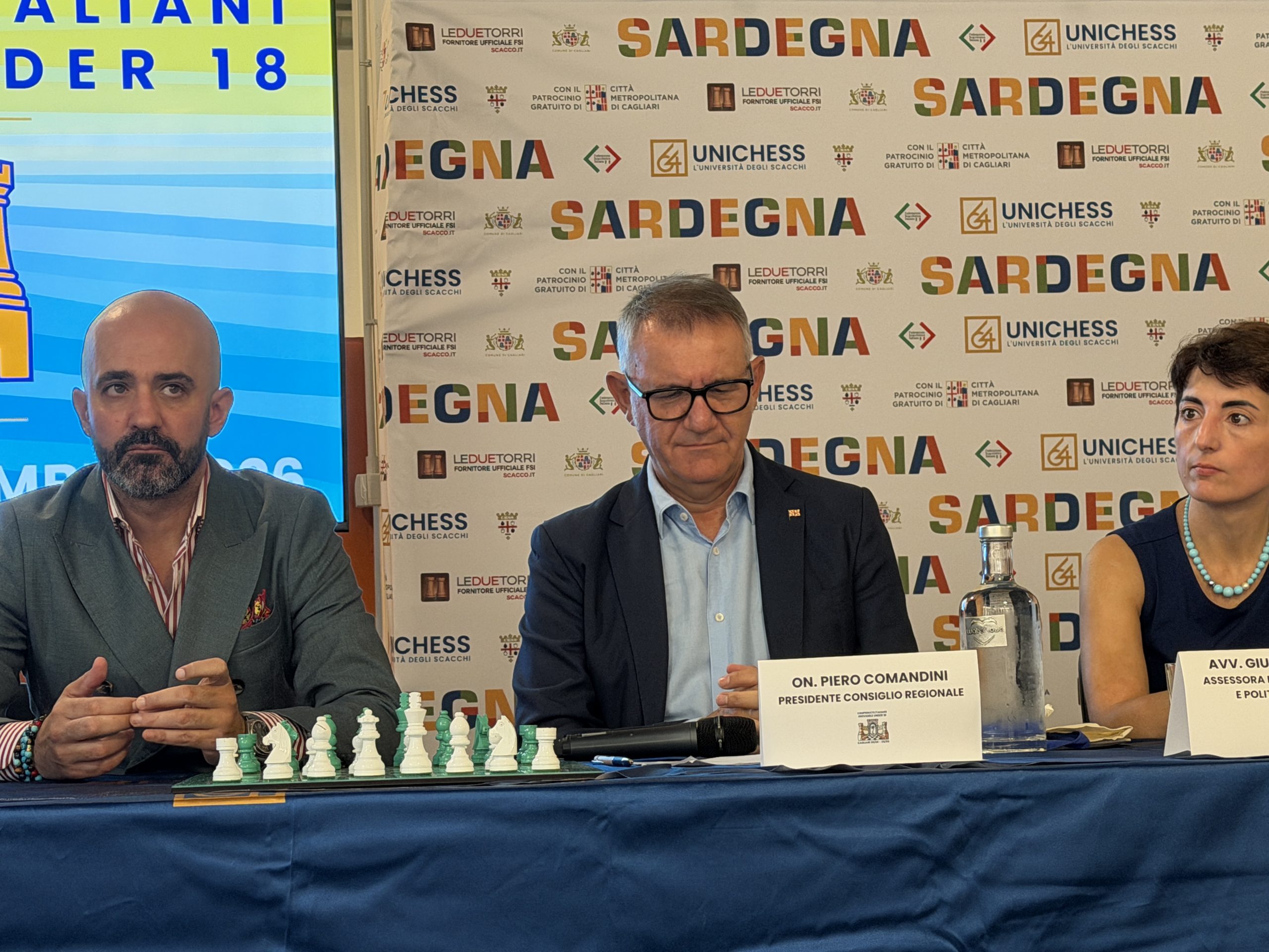 Presidente Comandini a presentazione Campionati Italiani giovanili di scacchi: "Disciplina che allena anche la mente"