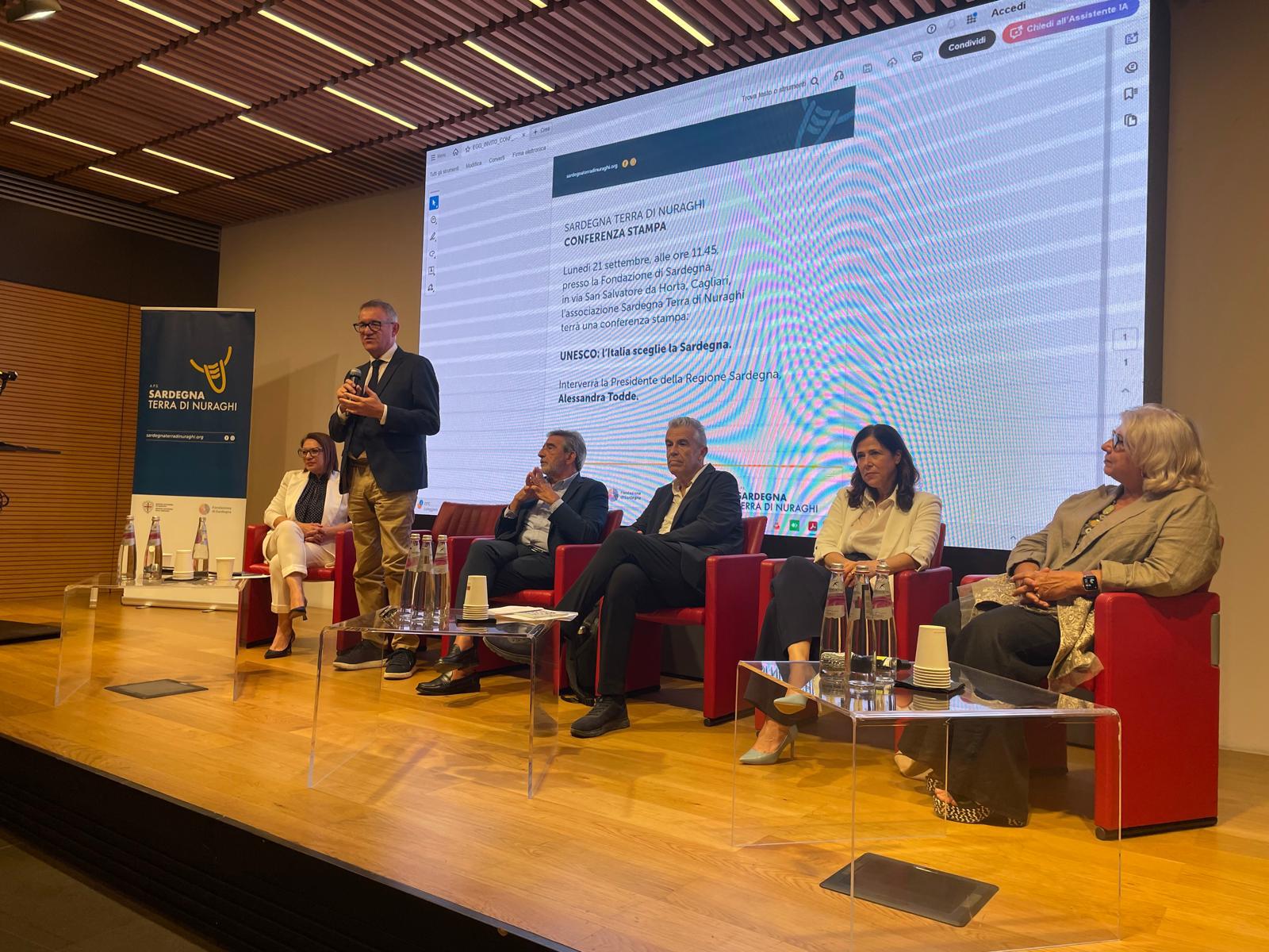 Presidente Comandini a presentazione ‘Unesco: l’Italia sceglie la Sardegna’: “Isola deve puntare su patrimonio culturale, storico, ambientale e umano”